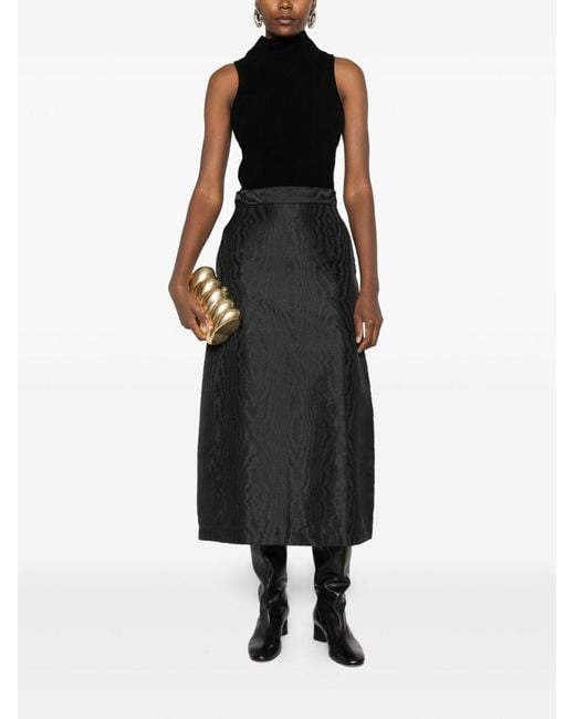 Lunatica Milano Black A-Line Skirt