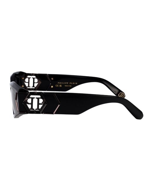 Philipp Plein Black Sunglasses