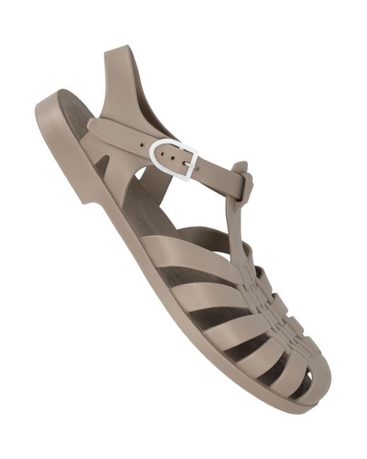 Méduse Metallic Flat Shoes