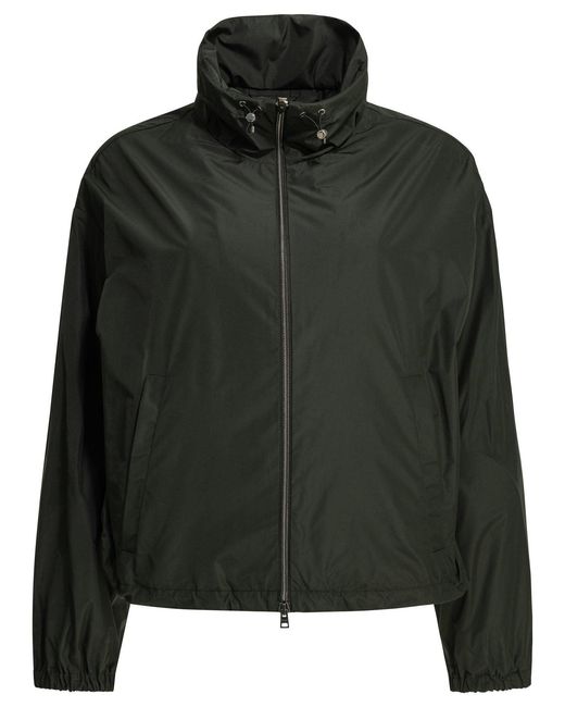Herno Black "New Techno Taffeta" Raincoat