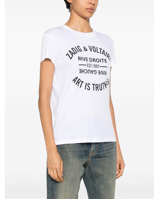 Zadig & Voltaire White T-Shirts