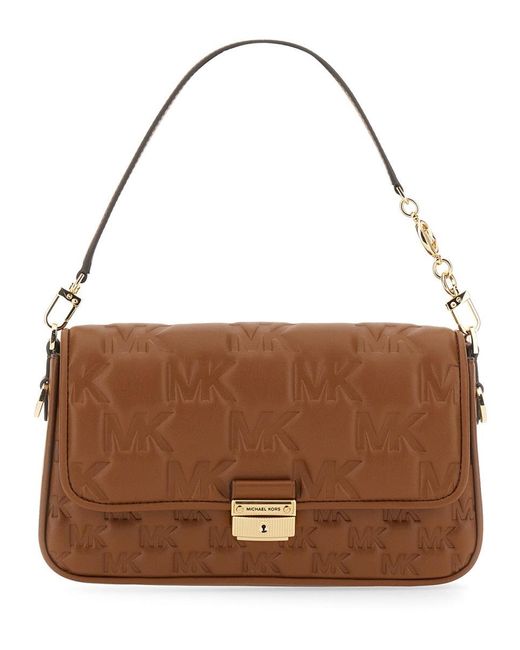 MICHAEL Michael Kors White Logo Handbag With Adjustable Shoulder Strap