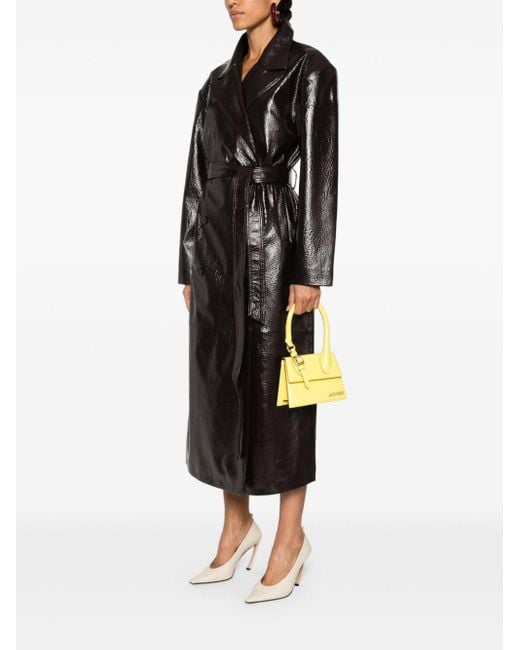 Jacquemus Yellow Le Chiquito Moyen Boucle Leather Handbag