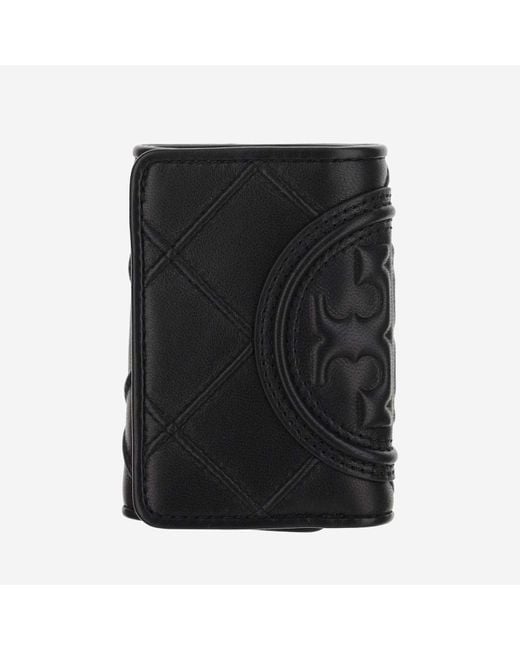 Tory Burch Black Fleming Small Wallet