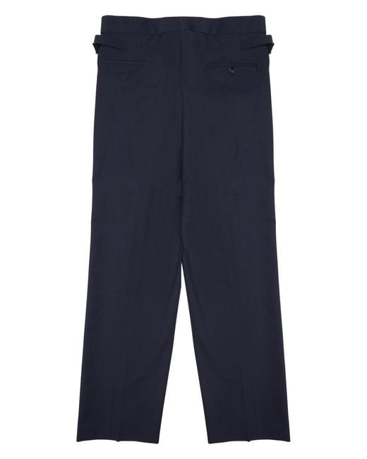 BE ABLE Blue Premium Tailored Trousers For for men