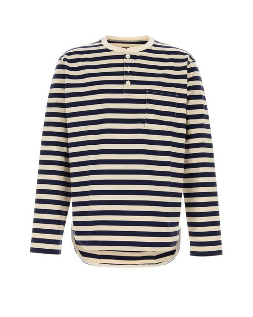 Junya Watanabe Multicolor Embroidered Cotton Oversize T Shirt