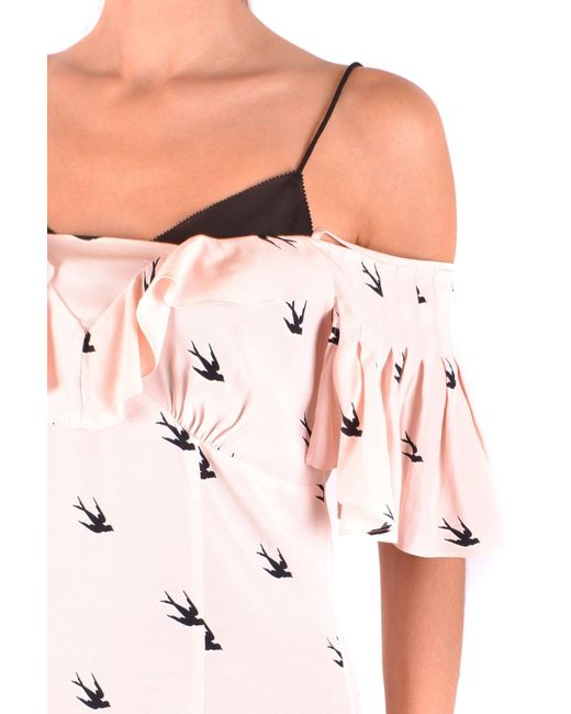 McQ Alexander McQueen Red Dress Mcq Alexander Mqueen