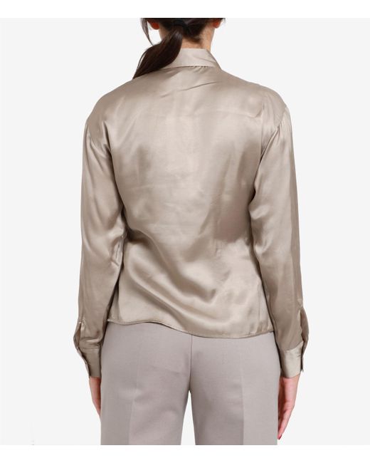 Kaos Shirts Duif Grijs in het Natural