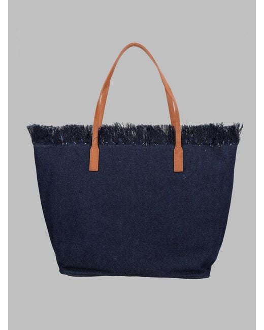 Mc2 Saint Barth Blue Stylish Mini Handbag
