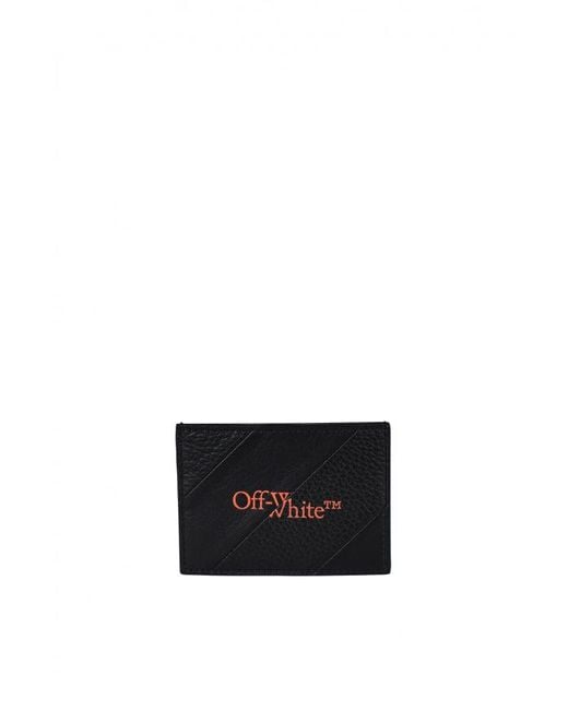 Porta Carta Bianca di Off-White c/o Virgil Abloh in Black