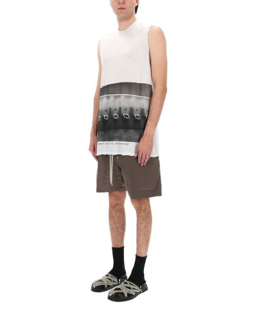 Rick Owens Gray Top Rick S Jumbo