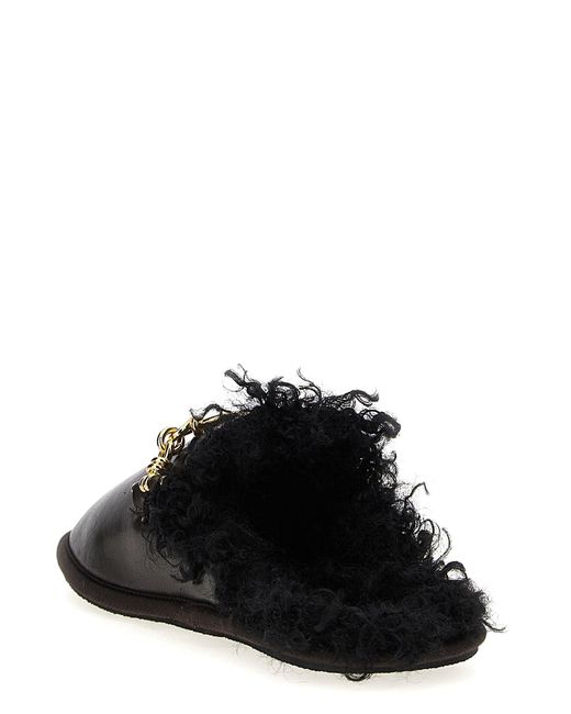 Stella McCartney Black 'Backless Ryder' Sabots