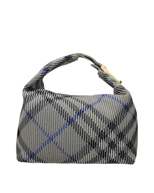 Burberry Multicolor Handtaschen Peg Frauen Polyamid Grün/Flechte