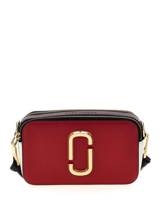 Marc Jacobs Red 'The Snapshot' Crossbody -Tasche