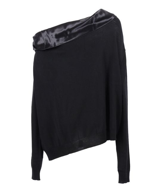 Alberta Ferretti Black Girocoll