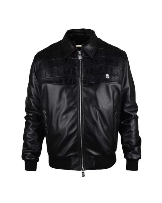Billionaire Black Leather Jacket