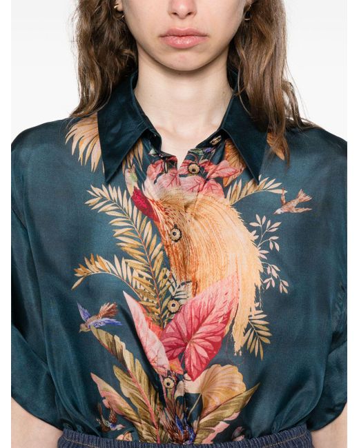 Camisa Ascension Zimmermann de color Blue