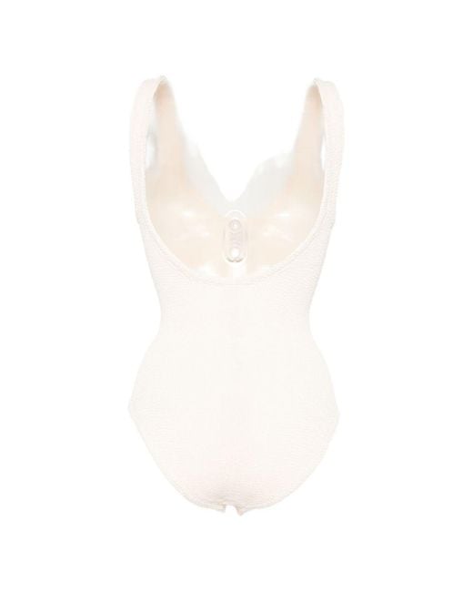 Hunza G White Celine Swimsuit