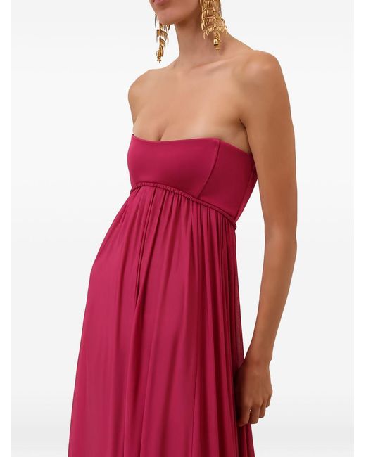 Zimmermann Luna Maxi-jurk in het Red