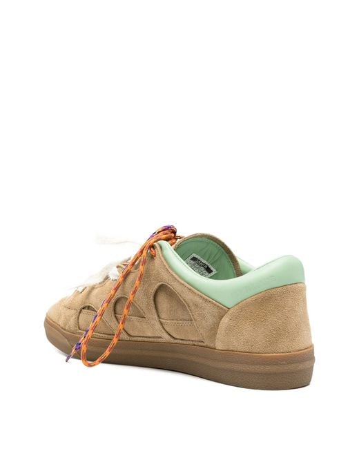 Santha Multicolor Love Park Suede Castagna