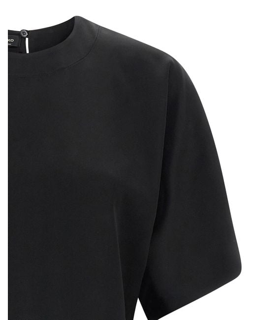 Pinko 'sapientino' Jurk in het Black