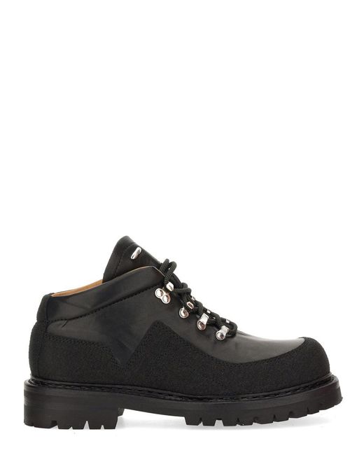 Our Legacy Black Leather "Quest" Shoe