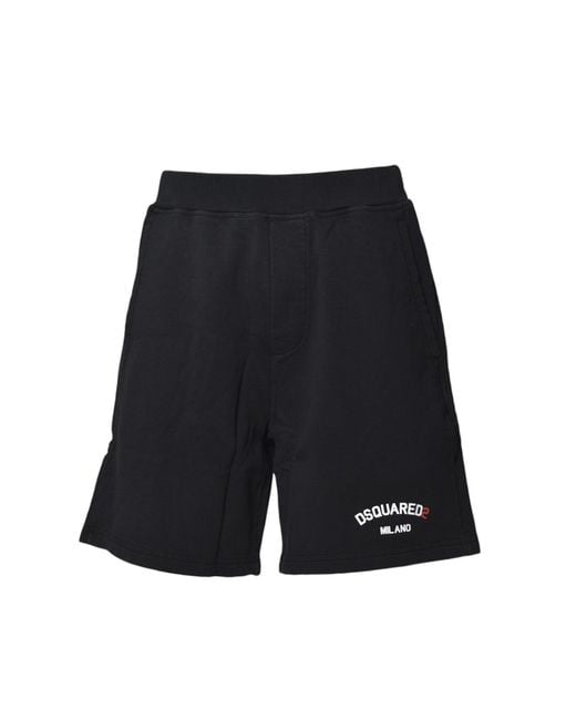 Short DSquared² en coloris Black