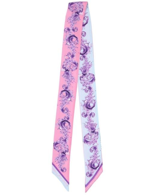 Versace Jeans Couture Purple Foulard