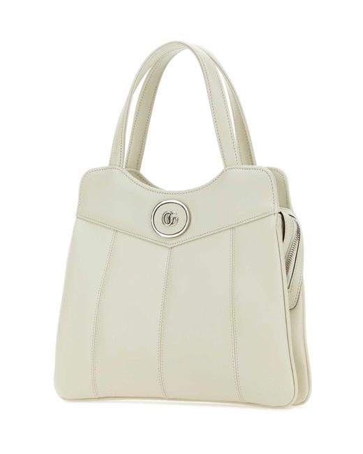 Gucci White Petite Small Tote