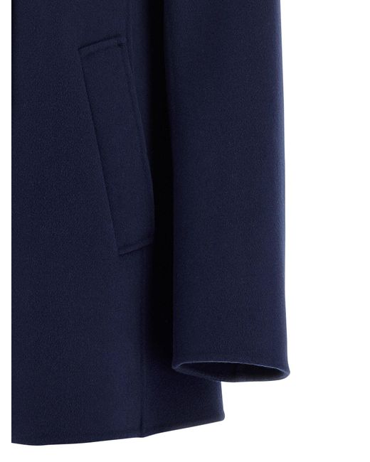 Max Mara Blue 'Elise' Mantel