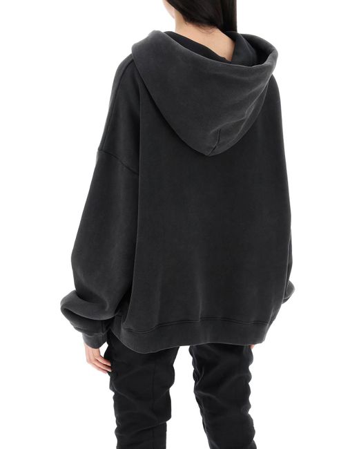 Acne Mit Kapuze -Sweatshirt mit Grafikdruck in Black für Herren