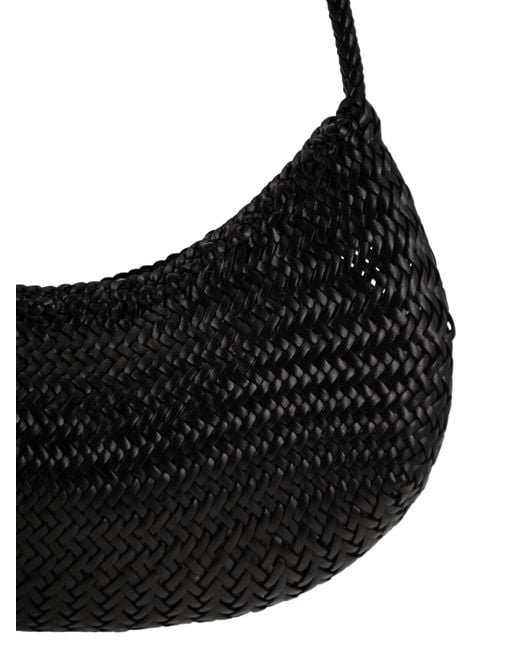 Dragon Black Nova Luna Woven Leather Bag