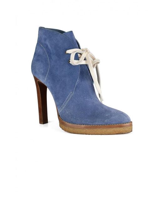 Ralph Lauren Blue Jaylen Boots
