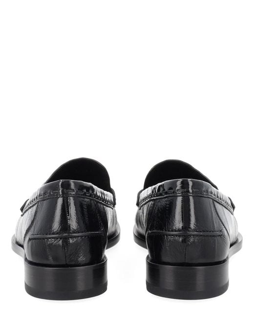 Fendi Gray Mocassino "Missina"