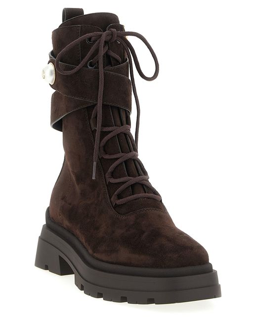 Jimmy Choo Black Noemi' Combat Boots