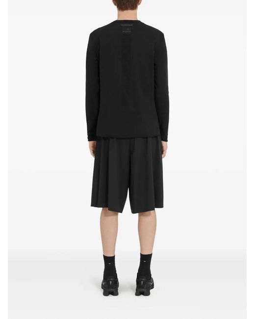 MM6 MAISON MARGIELA X SALOMON Black Mm6 Maison Margiela X Salomon X Salomon Graphic Print Sweatshirt