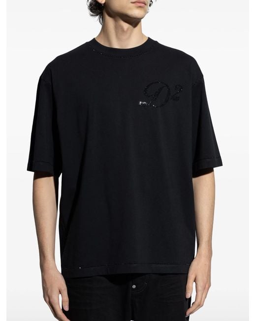 T-shirts et polos noirs DSquared² pour homme en coloris Black