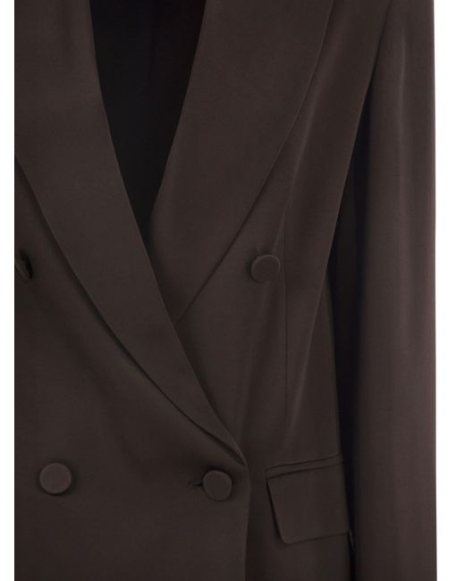 Max Mara Black Msearca – Double Breasted Blazer