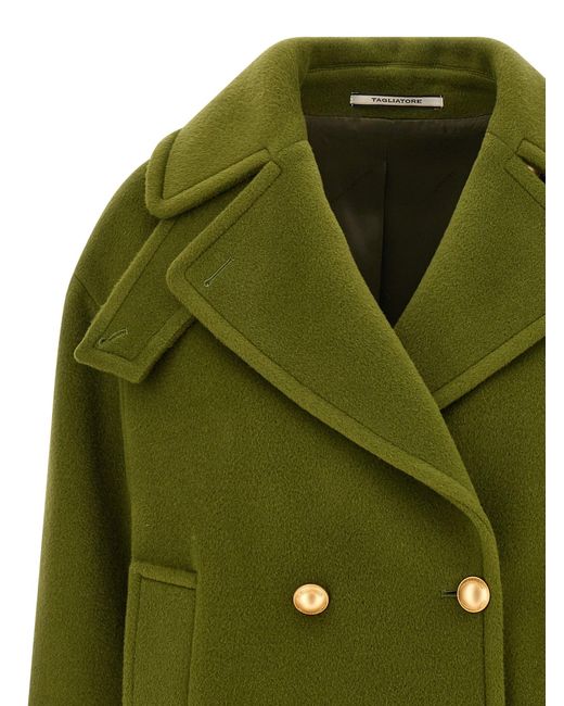 Tagliatore Green 'Sheila' Coat