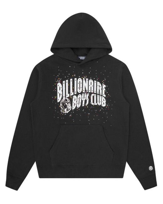 Sudadera con capucha de logotipo multimillonario Billionaire de hombre de color Black