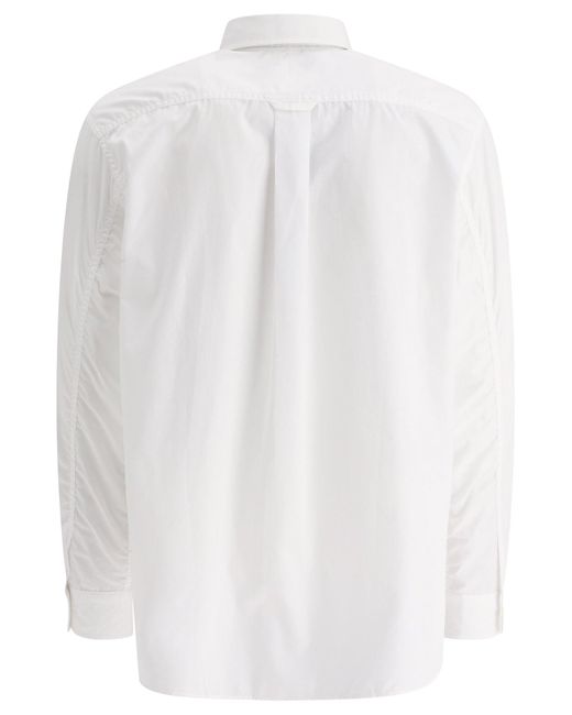 Junya Watanabe Patchwork Shirt in White für Herren