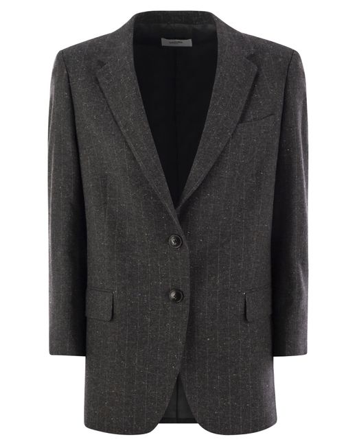 SAULINA Black Antonia Single Breasted Jacket
