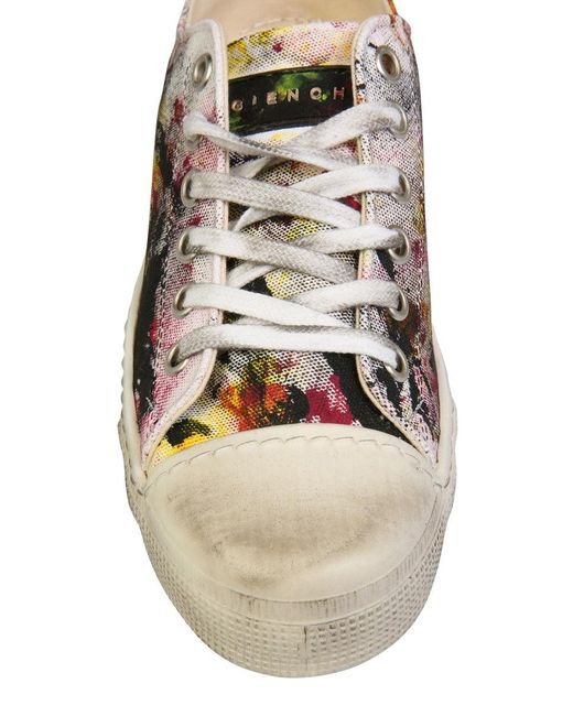 Gienchi White Jean Michel Low Sneakers for men