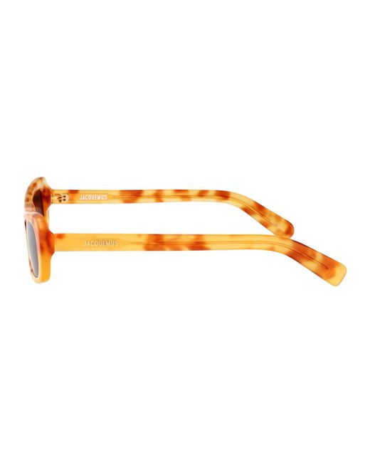 Jacquemus Brown Sunglasses