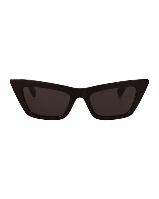 Bottega Veneta Brown Acetate Sunglasses