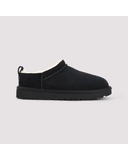 Ugg Black Classic Micro Boots