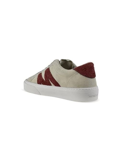 Baskets Monaco2 Moncler en coloris Brown