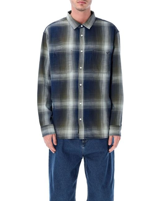 Vans Blue Check Shirt for men
