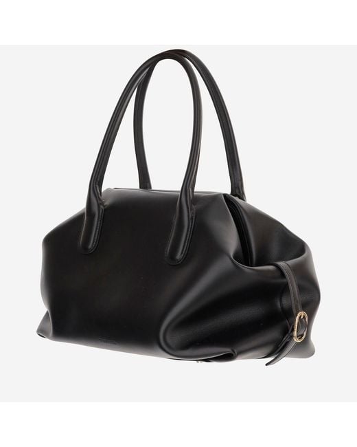 THEMOIRÈ Black Talia Vegan Fabric Bag