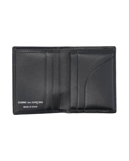 Comme des Garçons Gray Eyelet Cardholder